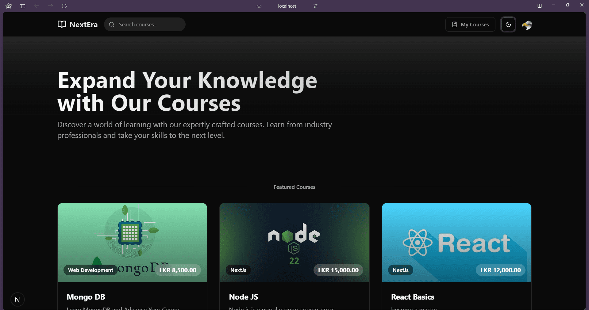 Modern Learning Management System